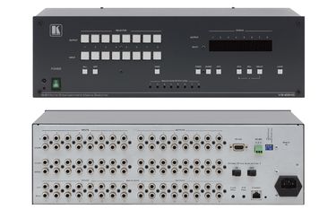 Kramer Matriz de Conmutacin 8 x 8 Video en Componentes y Audio Digital S/PDIF + Audio Analgico. Compatible HDTV. Control RS-232 y Ethernet